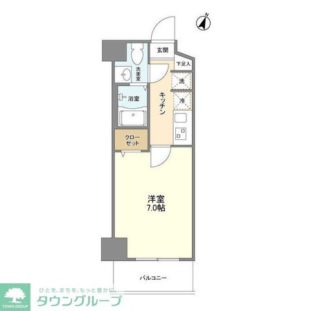 アルファコート西川口26の物件間取画像